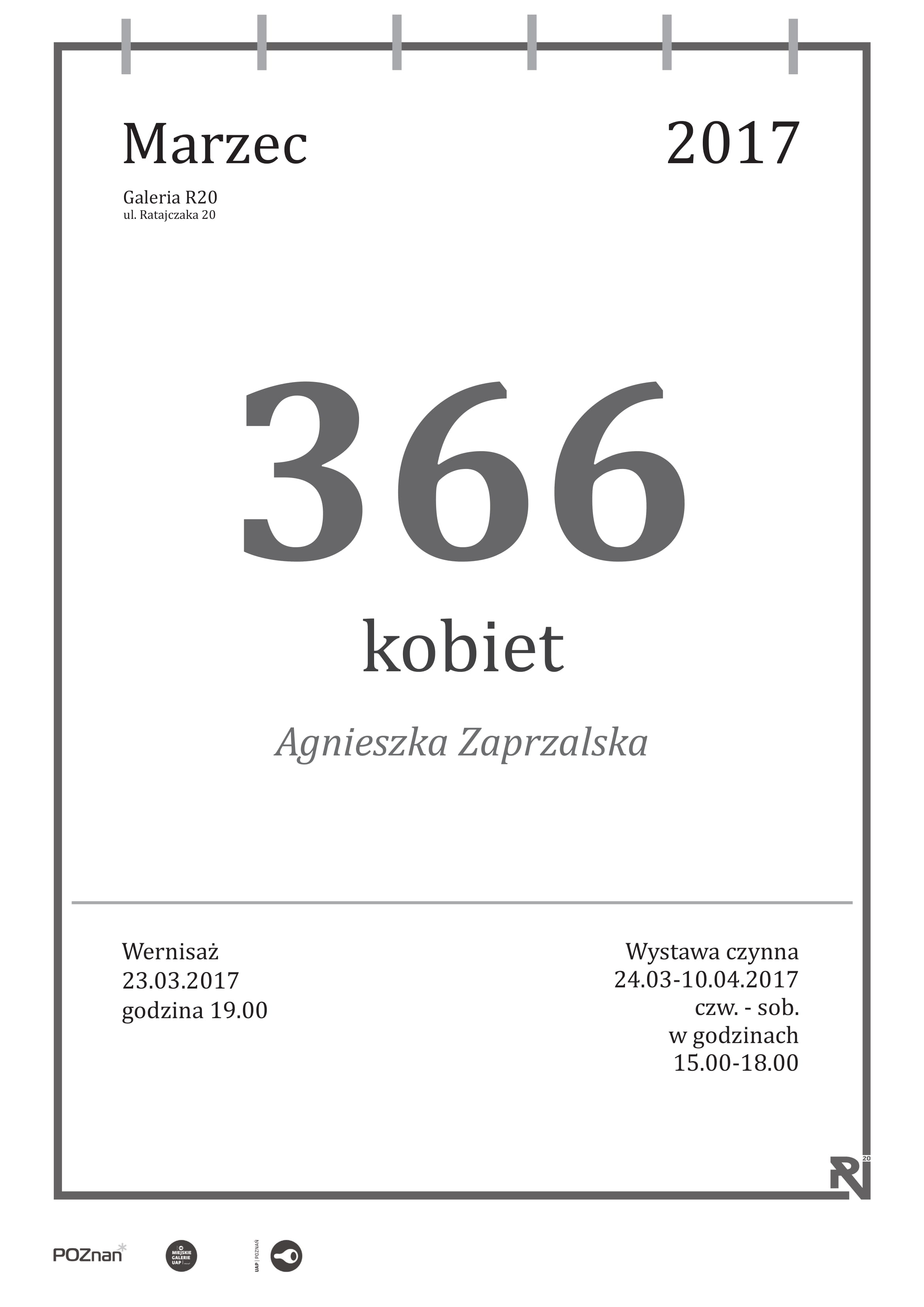 plakat 366 kobiet