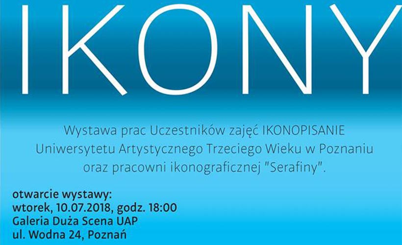 plakat ikony