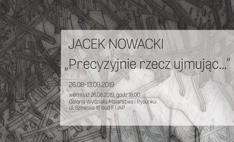 plakat precyzyjnie rzecz ujmując