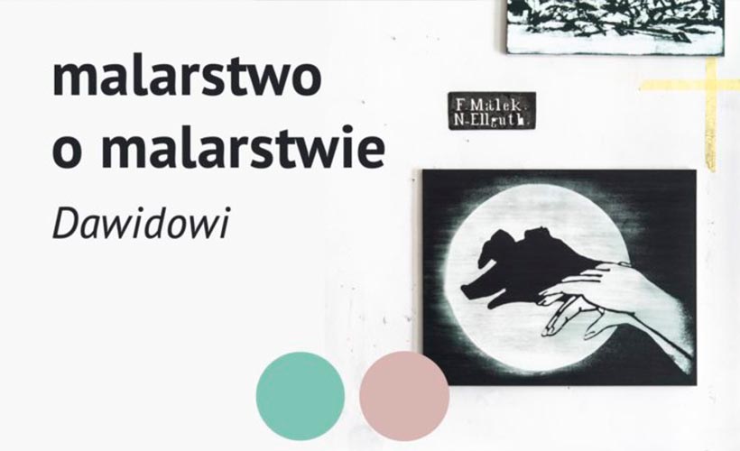 plakat malarstwo o malarstwie