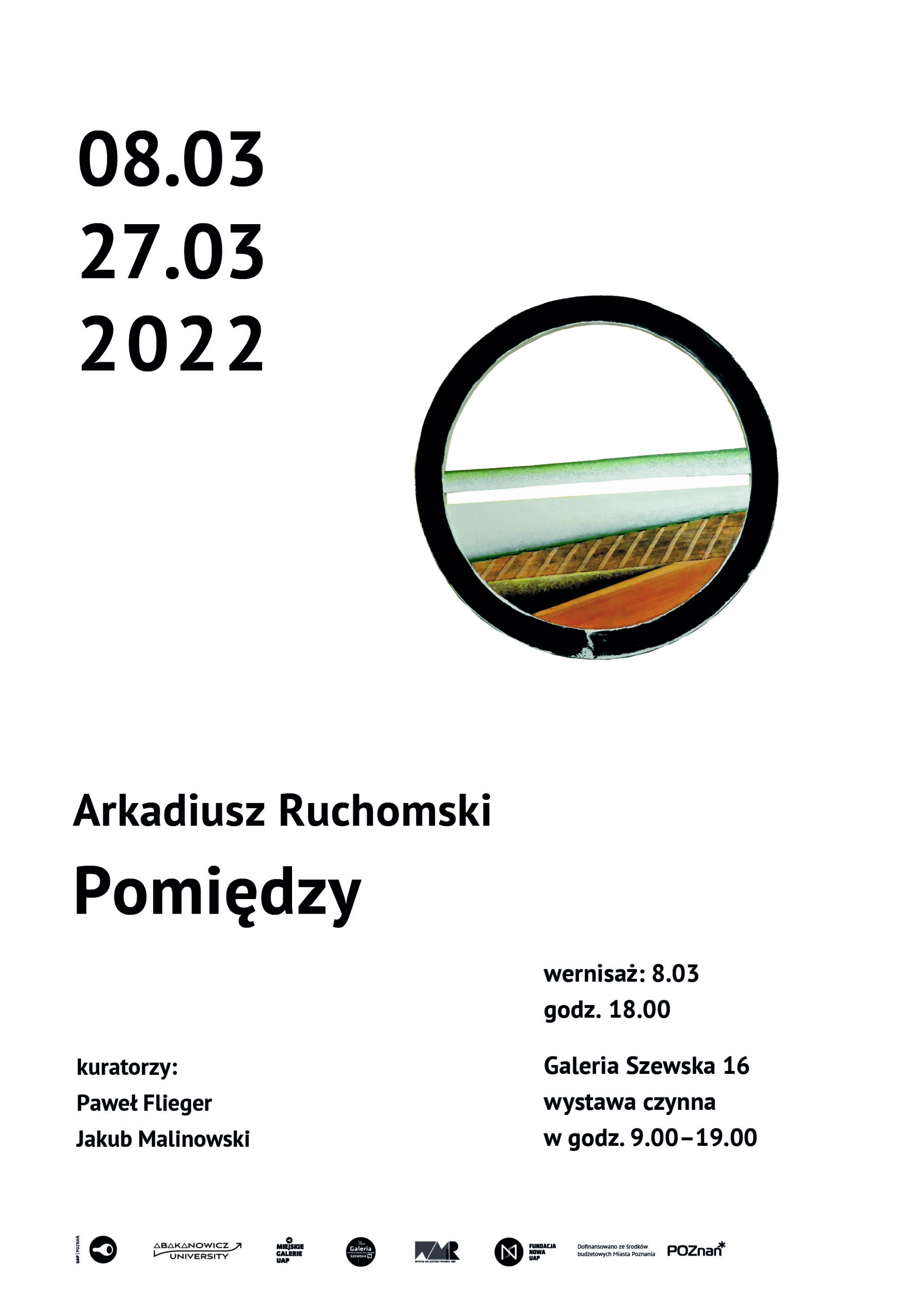 plakat pomiędzy