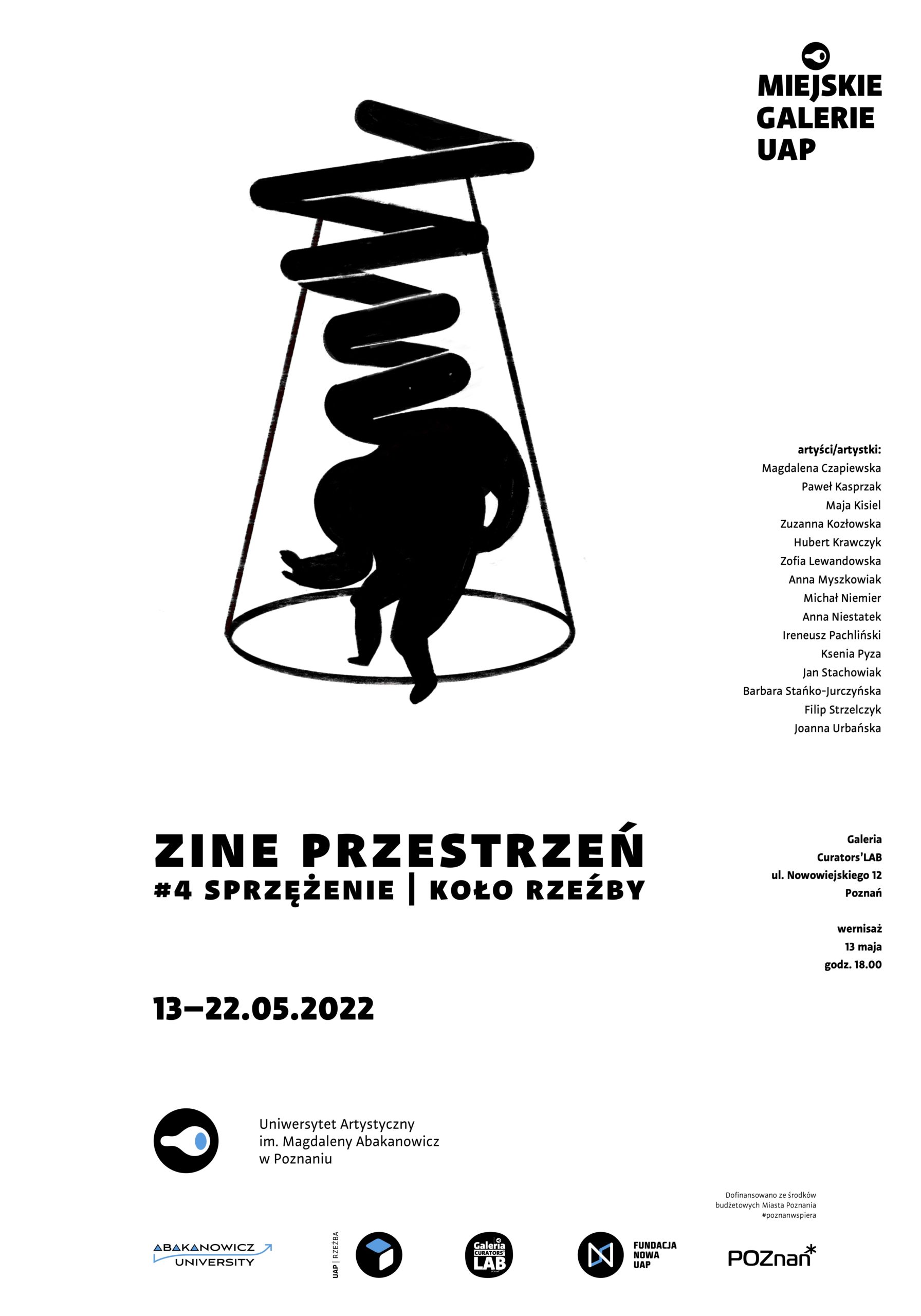 plakat zine przestrzeń