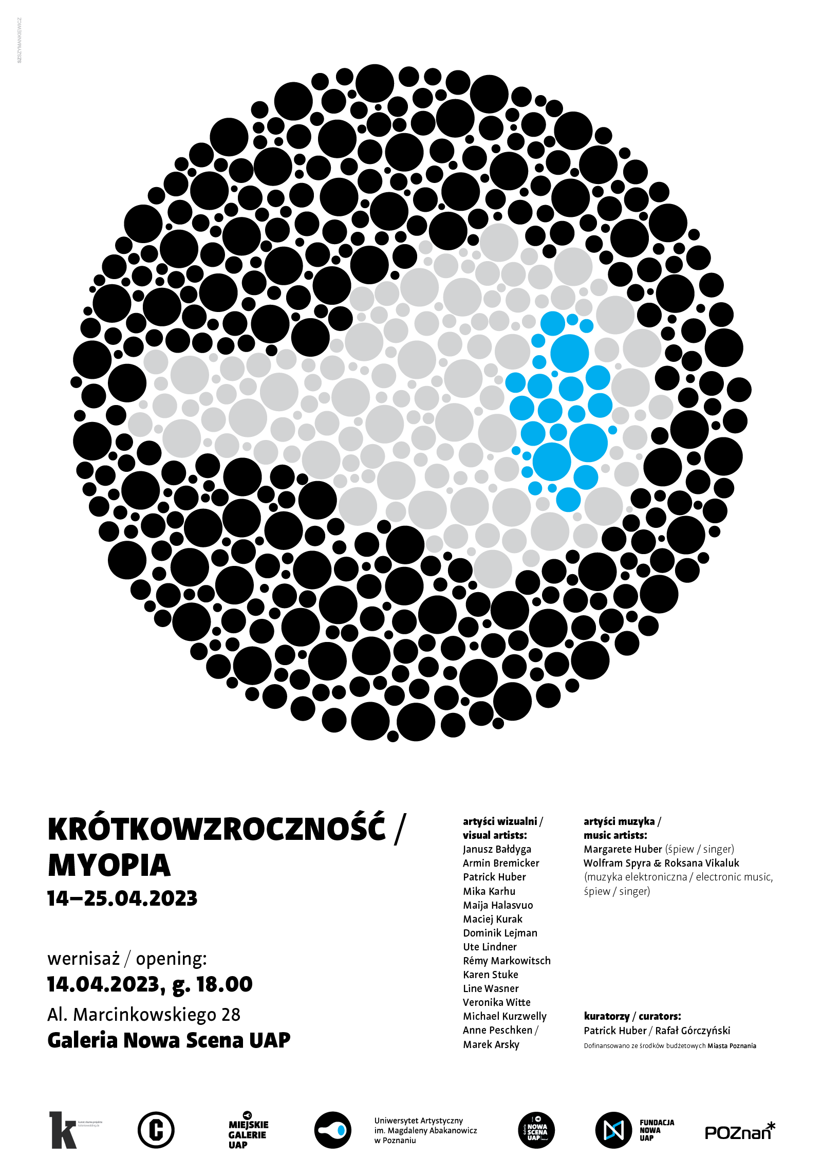 plakat krotkowzrocznosc