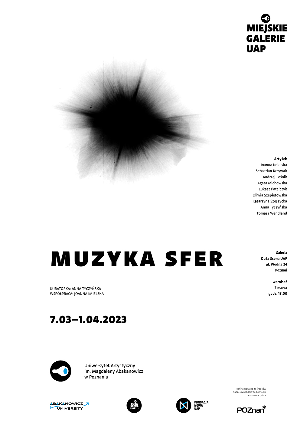 plakat muzyka sfer