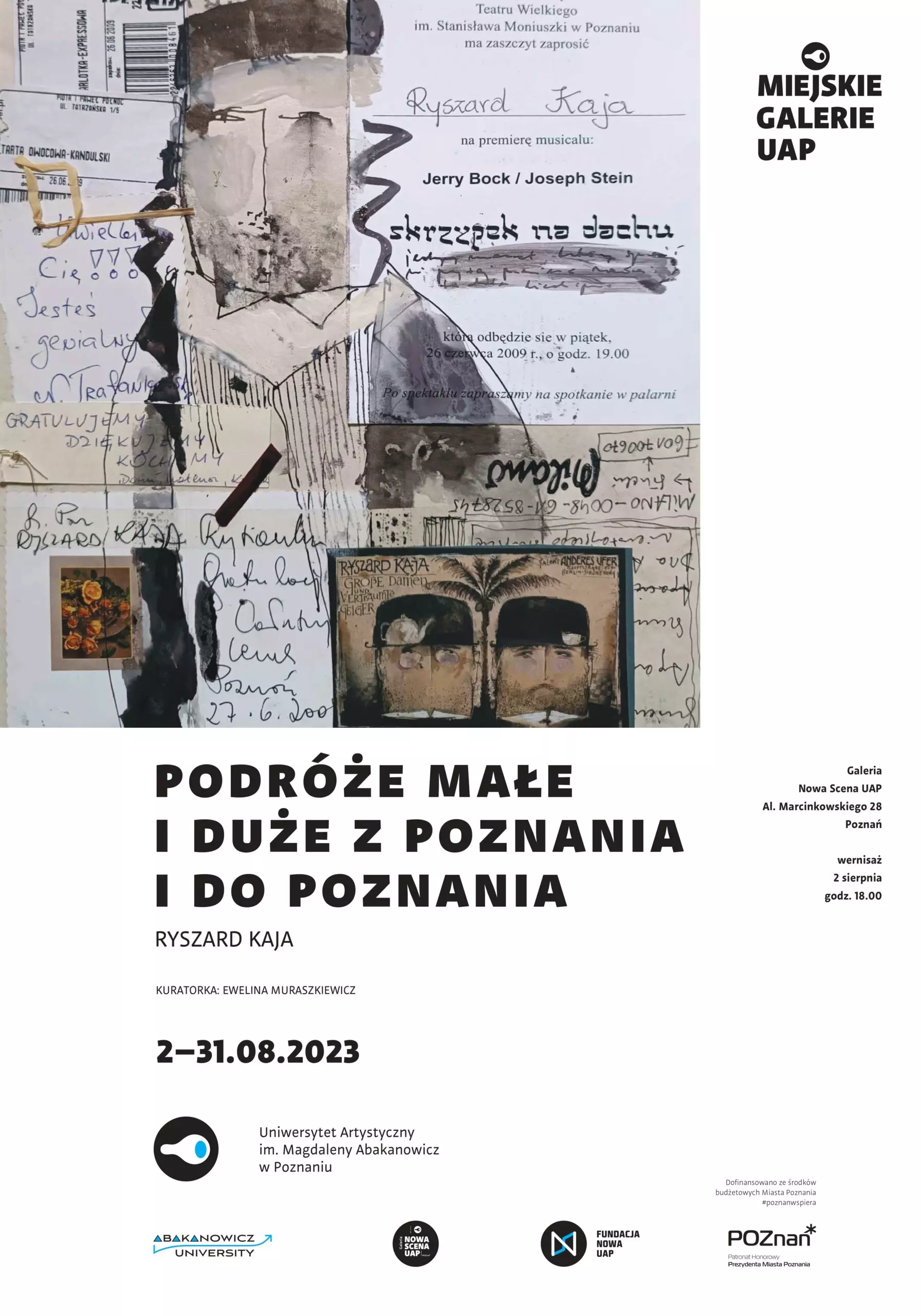 plakat Podróże małe i duże z Poznania i do Poznania