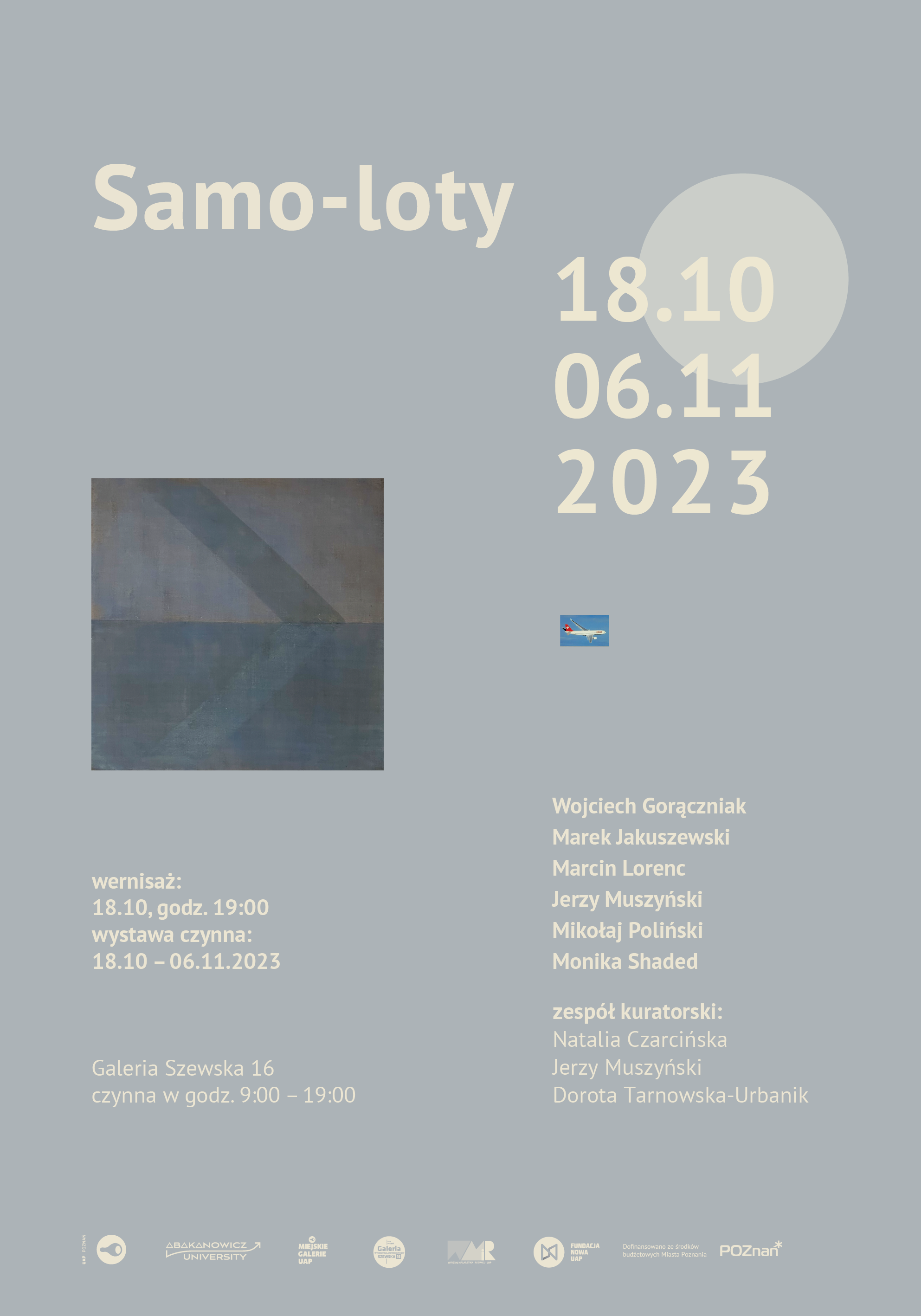 plakat Samoloty