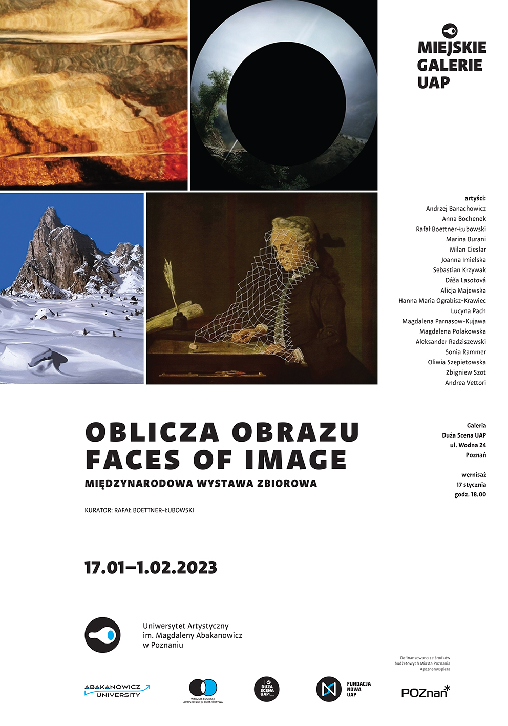 plakat oblicza