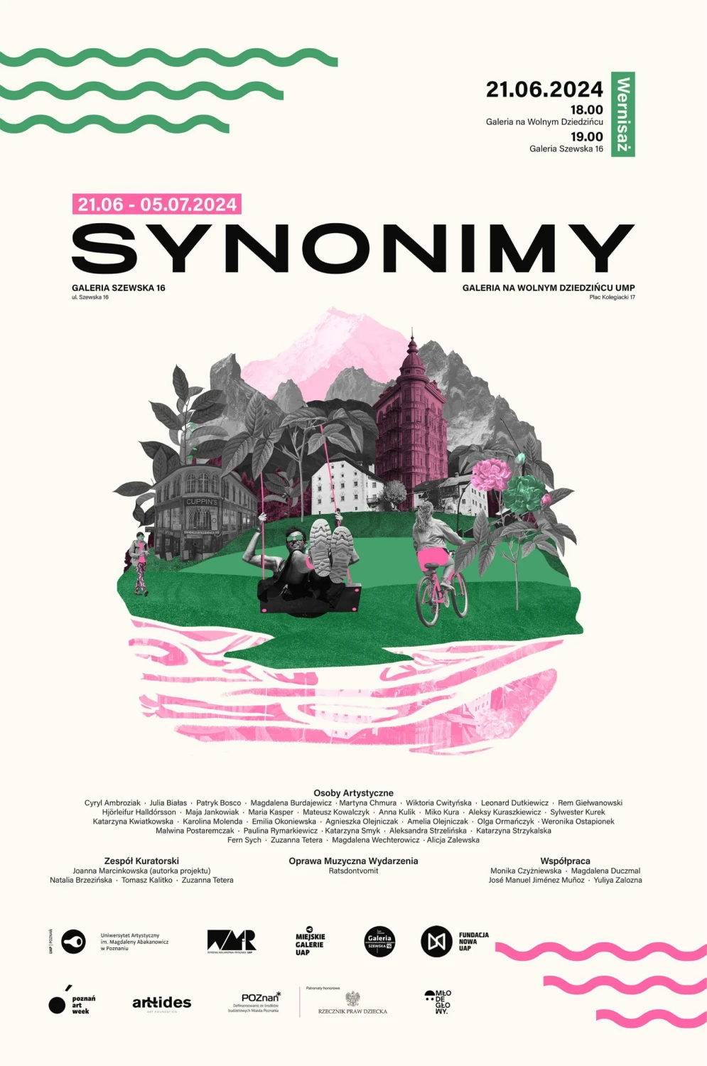 plakat synonimy
