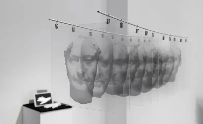 zdjęcie z wystawy Body in the interface