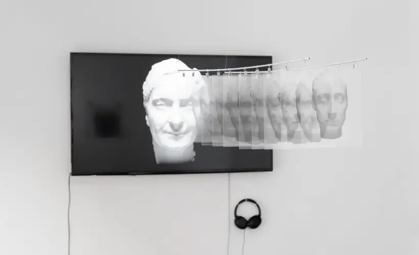 zdjęcie z wystawy Body in the interface