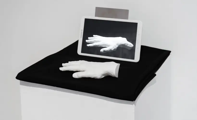 zdjęcie z wystawy Body in the interface