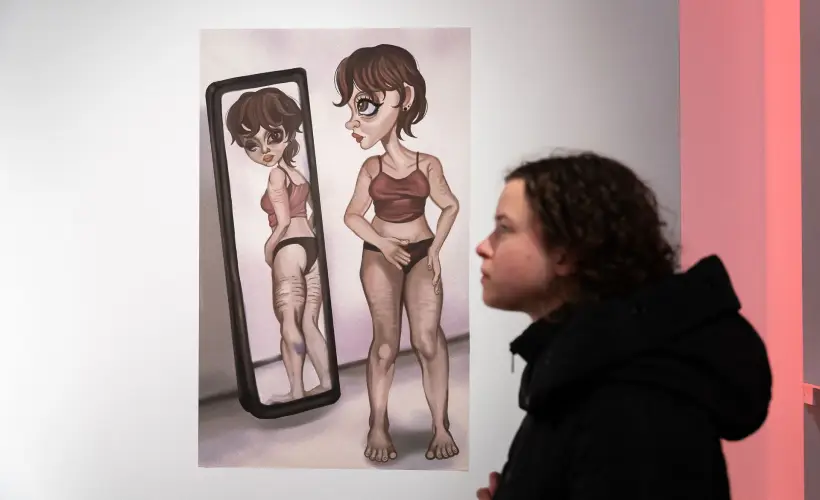 zdjęcie z wystawy GIRLY FEYNESS