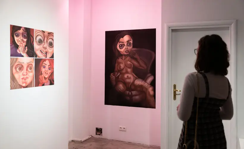 zdjęcie z wystawy GIRLY FEYNESS