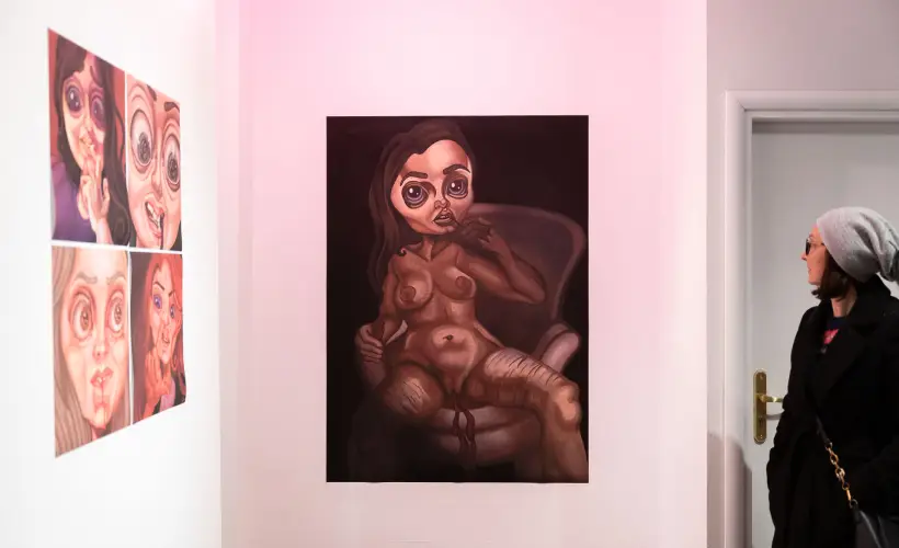 zdjęcie z wystawy GIRLY FEYNESS