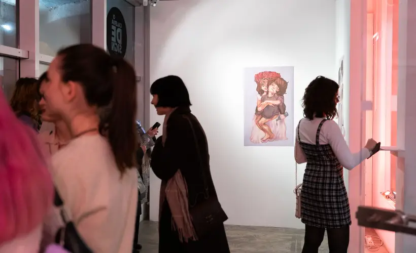 zdjęcie z wystawy GIRLY FEYNESS