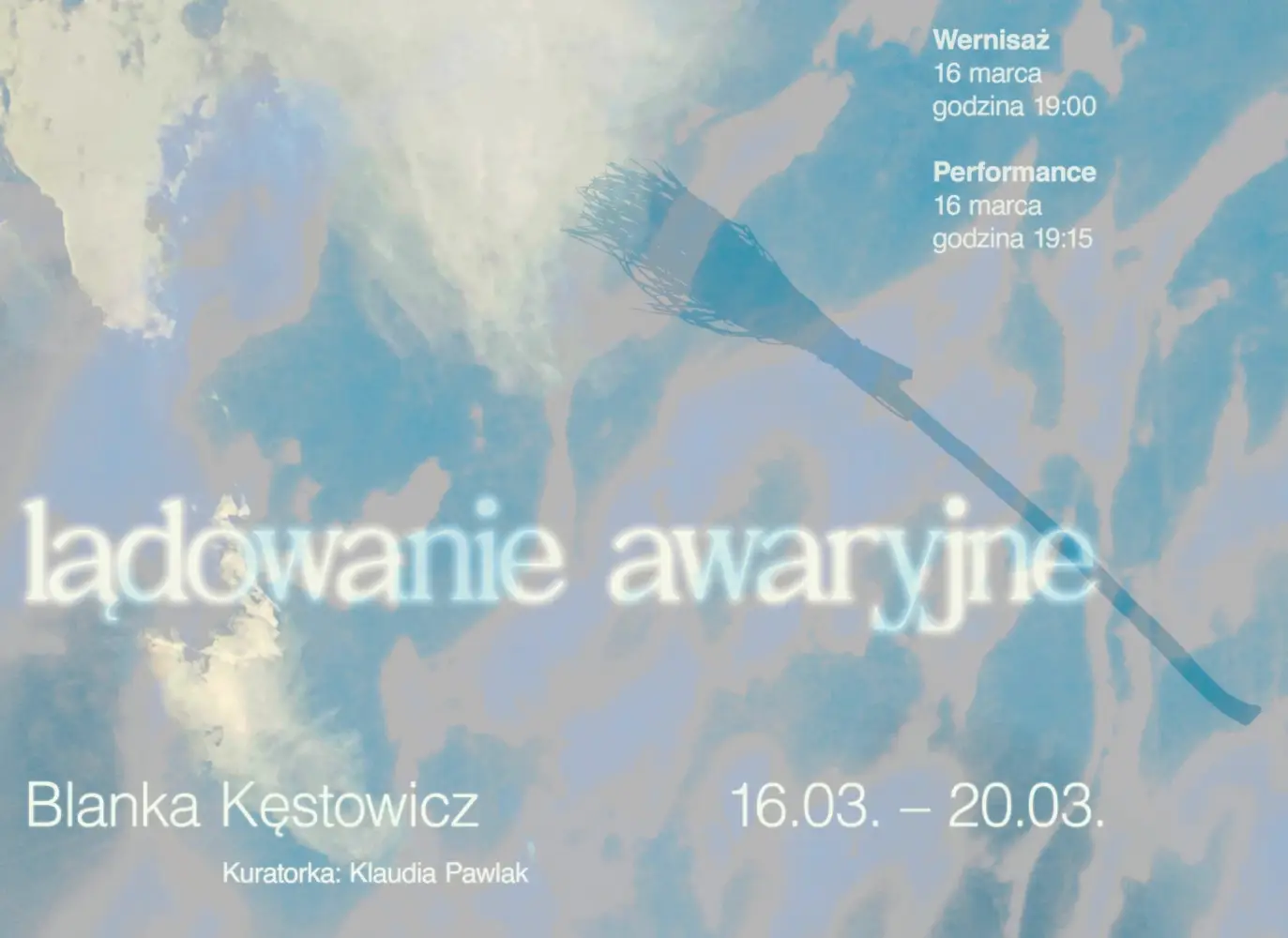 plakat Lądowanie awaryjne