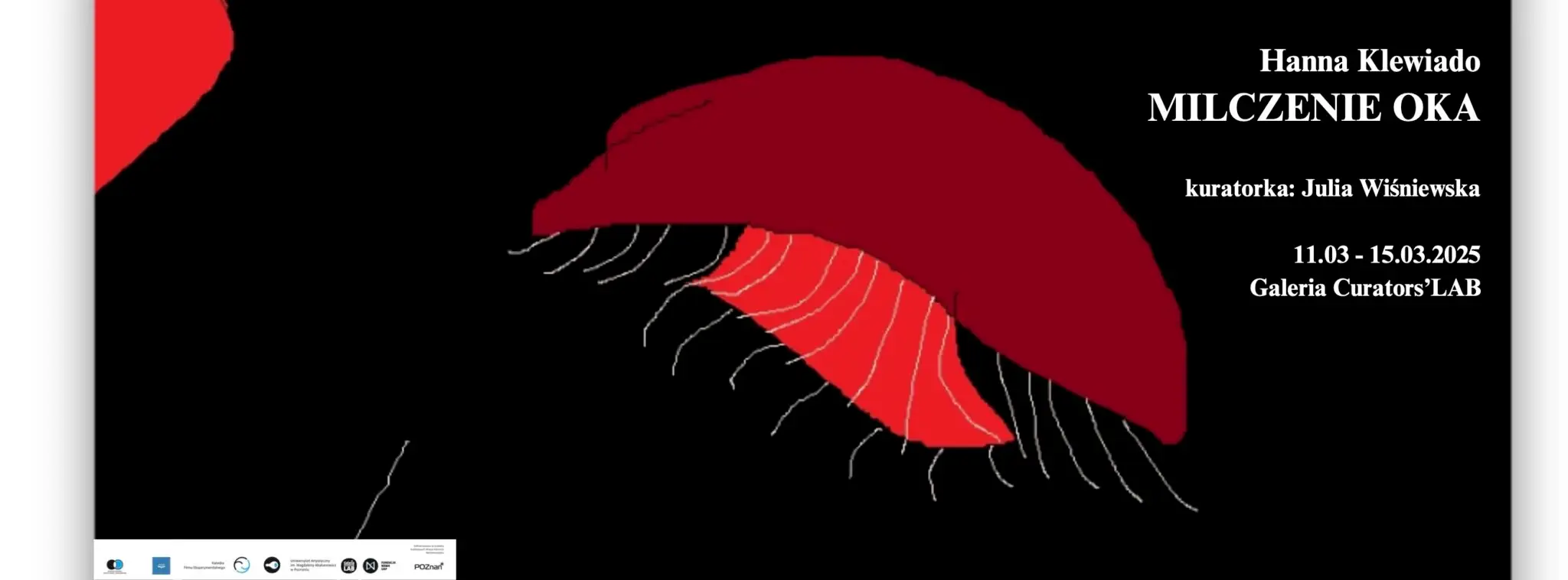 plakat Milczenie oka